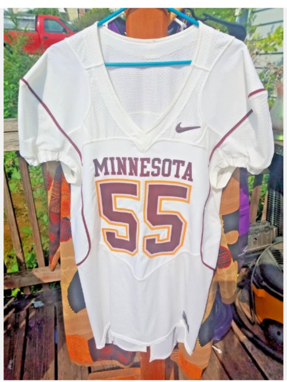 (46/L) Nike Team Issued Minnesota Golden Gophers NCAA football jersey